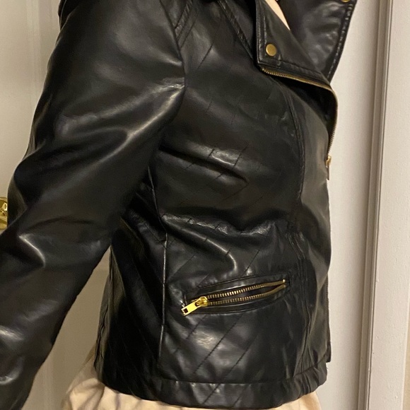 Red Snap Jackets & Coats Red Snap Faux Leather Jacket Poshmark